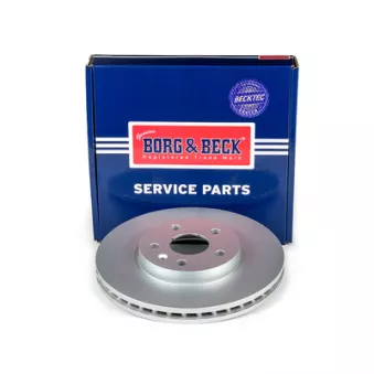 Jeu de 2 disques de frein avant BORG & BECK BBD5894S