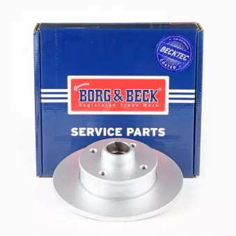 Jeu de 2 disques de frein arrière BORG & BECK BBD5895S