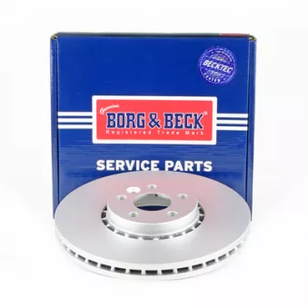 Jeu de 2 disques de frein avant BORG & BECK BBD5903S