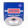 Jeu de 2 disques de frein avant BORG & BECK BBD5910S - Visuel 1