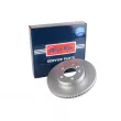 Jeu de 2 disques de frein avant BORG & BECK BBD5931S - Visuel 1