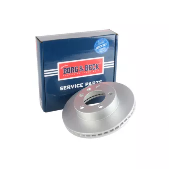 Jeu de 2 disques de frein avant BORG & BECK BBD5941S