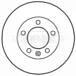Jeu de 2 disques de frein avant BORG & BECK BBD5941S - Visuel 2