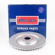 Jeu de 2 disques de frein arrière BORG & BECK BBD5948S - Visuel 1