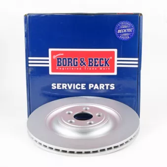 Jeu de 2 disques de frein arrière BORG & BECK BBD5948S