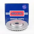 Jeu de 2 disques de frein avant BORG & BECK BBD5955S - Visuel 1