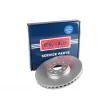 Jeu de 2 disques de frein avant BORG & BECK BBD5963S - Visuel 1