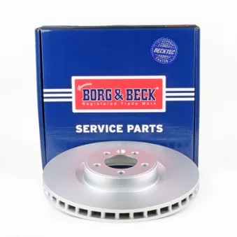 Jeu de 2 disques de frein avant BORG & BECK BBD5967S