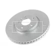 Jeu de 2 disques de frein avant BORG & BECK BBD5990S - Visuel 3