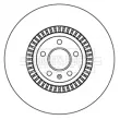 Jeu de 2 disques de frein avant BORG & BECK BBD5992S - Visuel 2