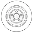 Disque de frein arrière droit BORG & BECK BBD6016S - Visuel 2