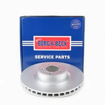 Jeu de 2 disques de frein avant BORG & BECK BBD6018S