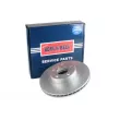 Jeu de 2 disques de frein avant BORG & BECK BBD6027S - Visuel 1