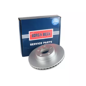 Jeu de 2 disques de frein avant BORG & BECK BBD6027S