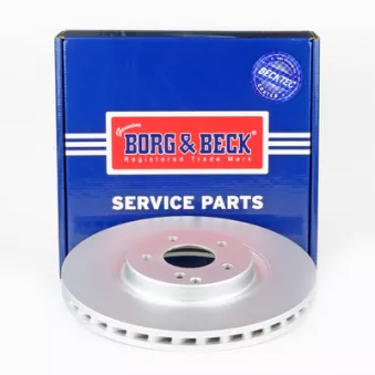 Jeu de 2 disques de frein avant BORG & BECK BBD6028S