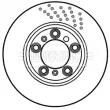 Disque de frein arrière droit BORG & BECK BBD6047S - Visuel 2