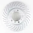 Disque de frein arrière gauche BORG & BECK BBD6063S - Visuel 1