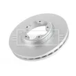 Jeu de 2 disques de frein avant BORG & BECK BBD6066S - Visuel 3