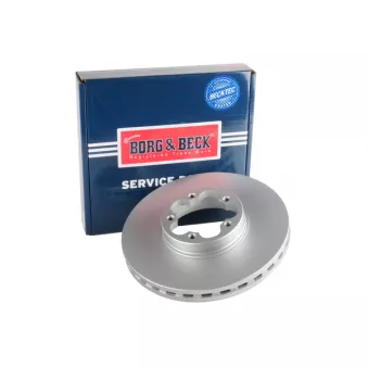 Jeu de 2 disques de frein avant BORG & BECK BBD6074S
