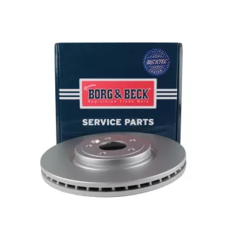 Jeu de 2 disques de frein avant BORG & BECK BBD6104S