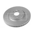 Jeu de 2 disques de frein avant BORG & BECK BBD6104S - Visuel 2