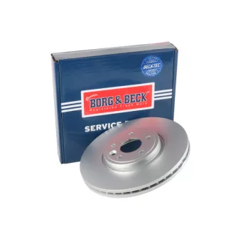 Jeu de 2 disques de frein avant BORG & BECK BBD6115S