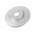 Jeu de 2 disques de frein avant BORG & BECK BBD6115S - Visuel 3