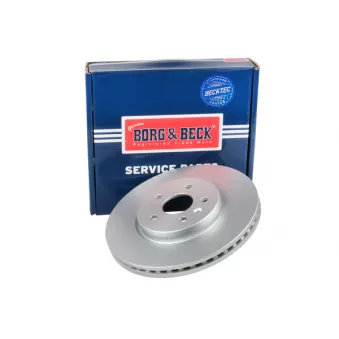 Jeu de 2 disques de frein avant BORG & BECK BBD6130S