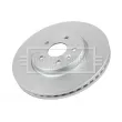 Jeu de 2 disques de frein avant BORG & BECK BBD6130S - Visuel 3