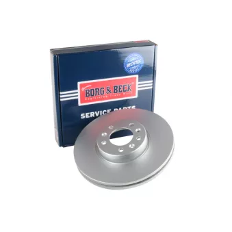 Jeu de 2 disques de frein avant BORG & BECK BBD6138S