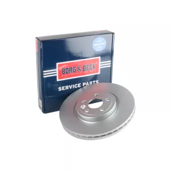 Jeu de 2 disques de frein avant BORG & BECK BBD6143S