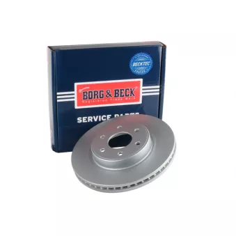 Jeu de 2 disques de frein avant BORG & BECK BBD6146S
