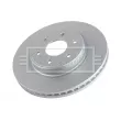 Jeu de 2 disques de frein avant BORG & BECK BBD6146S - Visuel 3