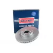 Jeu de 2 disques de frein avant BORG & BECK BBD6147S - Visuel 1