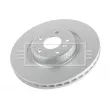 Jeu de 2 disques de frein avant BORG & BECK BBD6147S - Visuel 3