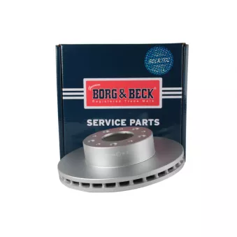 Jeu de 2 disques de frein avant BORG & BECK BBD6154S