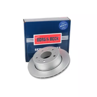 Jeu de 2 disques de frein arrière BORG & BECK BBD6156S