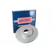 Jeu de 2 disques de frein avant BORG & BECK BBD6163S - Visuel 1
