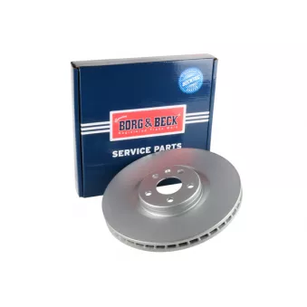 Jeu de 2 disques de frein avant BORG & BECK BBD6165S