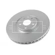 Jeu de 2 disques de frein avant BORG & BECK BBD6165S - Visuel 3