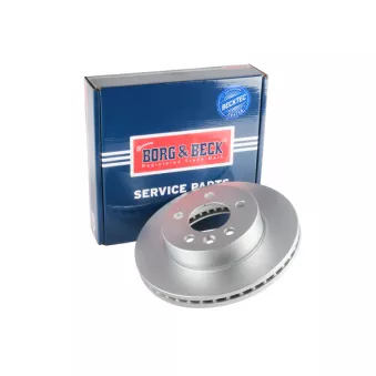Jeu de 2 disques de frein avant BORG & BECK BBD6185S