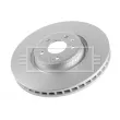 Jeu de 2 disques de frein avant BORG & BECK BBD6190S - Visuel 3