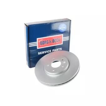 Jeu de 2 disques de frein avant BORG & BECK BBD6192S