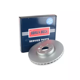 Jeu de 2 disques de frein avant BORG & BECK BBD6202S