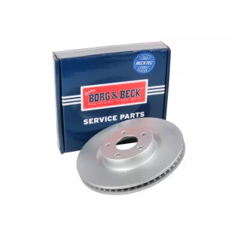 Jeu de 2 disques de frein avant BORG & BECK BBD6225S