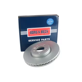 Jeu de 2 disques de frein avant BORG & BECK BBD6243S