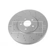 Jeu de 2 disques de frein avant BORG & BECK BBD6263S - Visuel 2