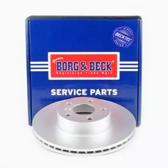 Jeu de 2 disques de frein avant BORG & BECK BBD6266S