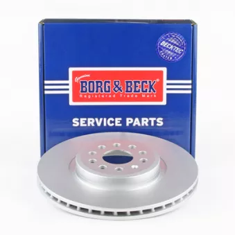 Jeu de 2 disques de frein avant BORG & BECK BBD6267S