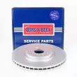 Jeu de 2 disques de frein avant BORG & BECK BBD6268S - Visuel 1